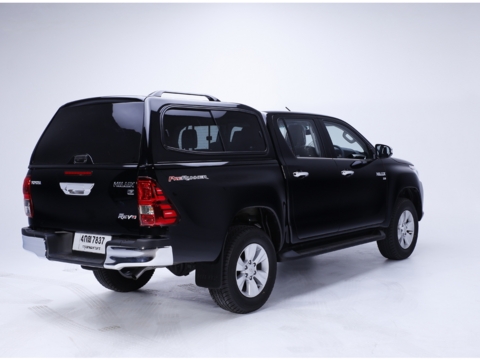 Кунг для Toyota Hilux REVO (2015+) V2 раздвижные боковые стекла