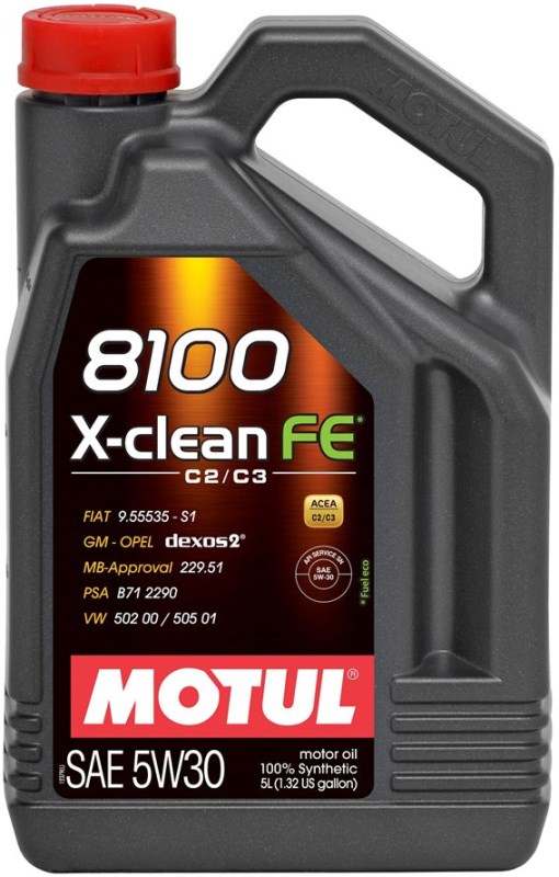 Масло моторное 5w30 син. X-Clean FE 8100 5л
