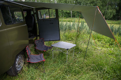 Тент-маркиза боковой к автомобилю, размер 180х280cm