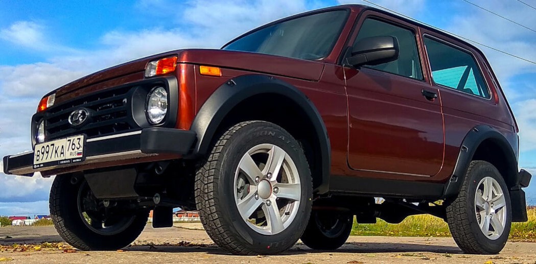 Расширители арок LADA NIVA 4×4 3D (стандарт) TORBIK