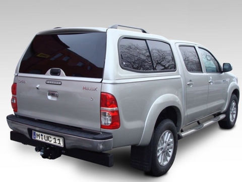 Кунг для Toyota Hilux REVO (2015+) V2 раздвижные боковые стекла | Custom's Tuning