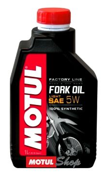 Масло вилочное 5w син. Fork Oil FL Light 1л 