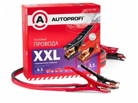 Провода пусковые "AUTOPROFI" AP/BC-6500XXL