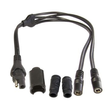 SAE коннектор - 2 x DC выход 5.5 x 2.5 mm