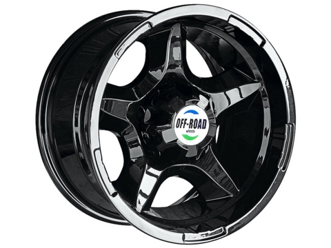 Диск НИВА литой черный 5x139,7 8xR15 d108 ET-27