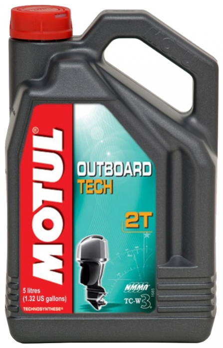 Масло моторное 2Т Outboard TECH 5л