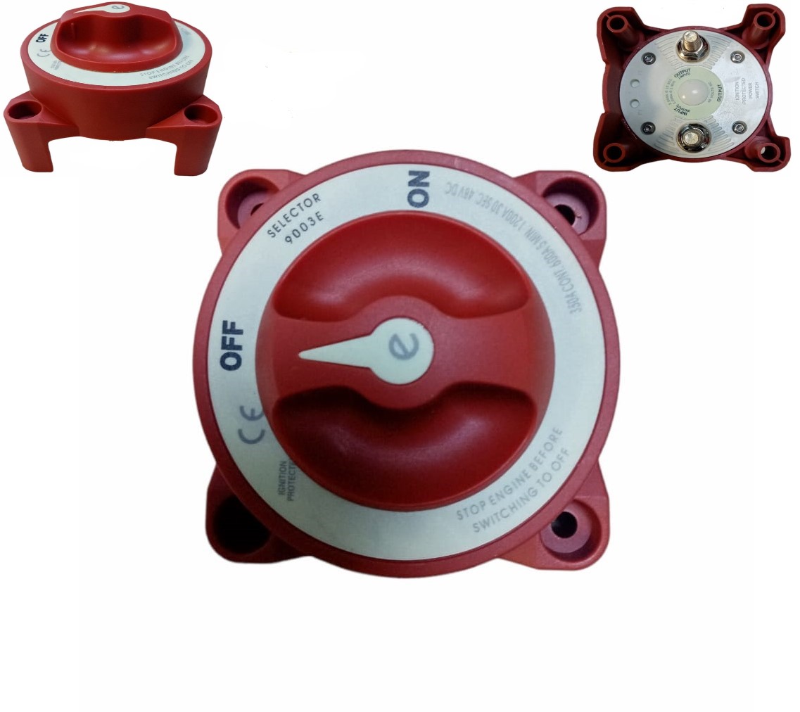 Выключатель массы/плюса лебедки 12000 LBS 12V 350А QLBS-051
