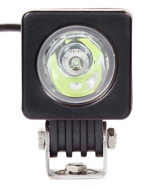 Фара светодиодная 10W, 1 диод, свет дальний