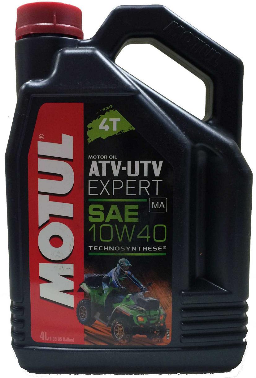 Масло моторное 10w40 син. 4Т ATV-UTV Expert 4л 