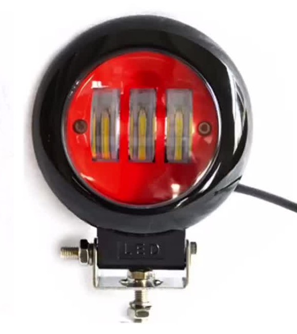 Фара светодиодная 30 W красная
