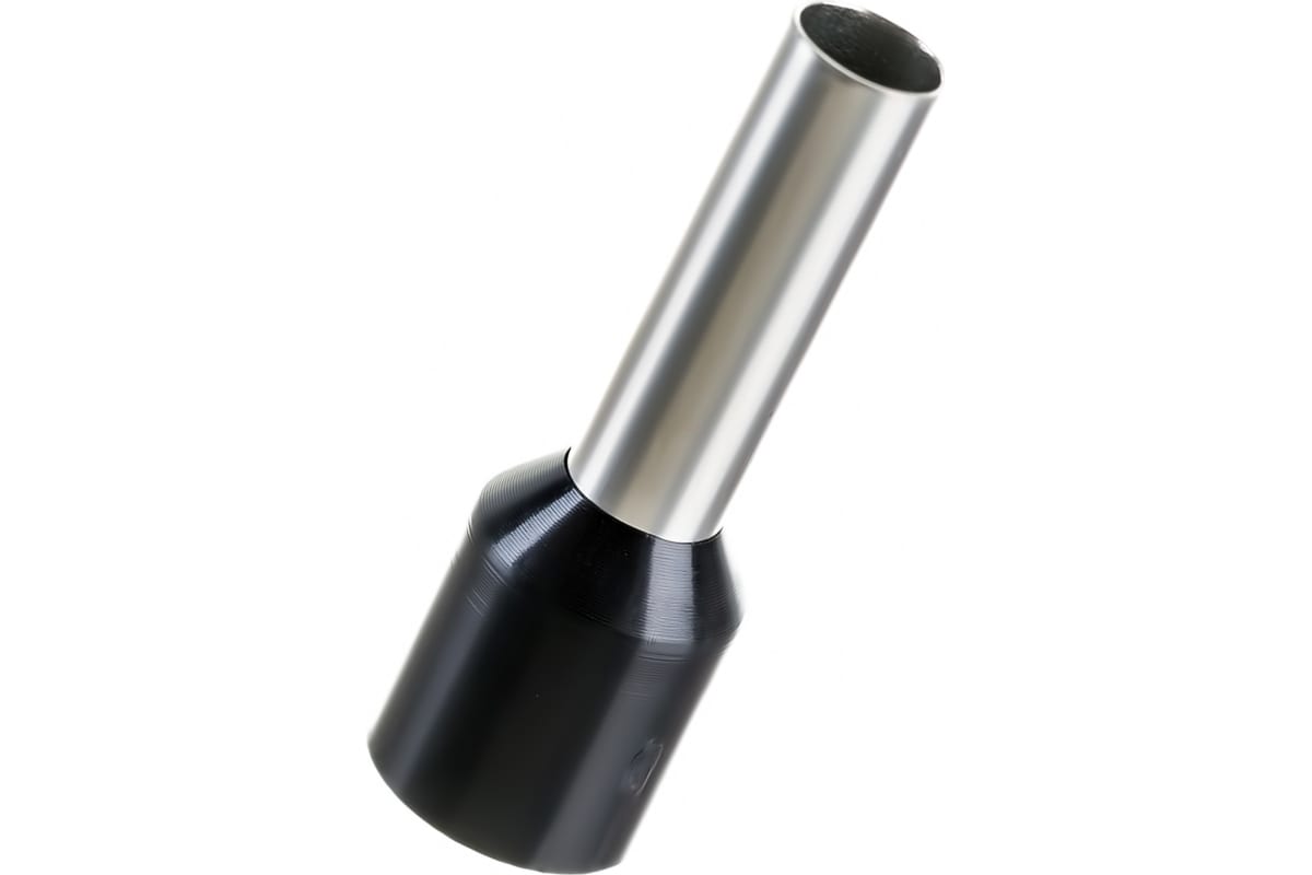 Изолированные наконечники для клеммной колодки Black, E1508