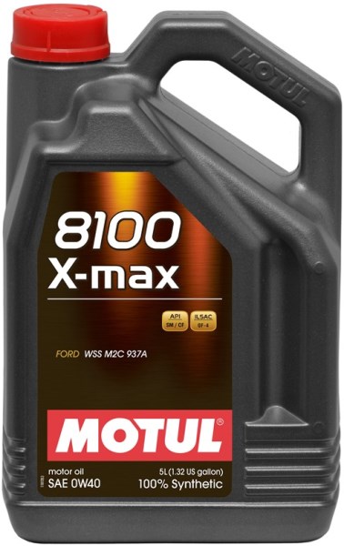 Масло моторное 0w40 син. X-MAX 8100 5л