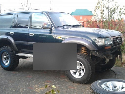 Toyota Land Cruiser 80: лифт 4", силовые и экспедиция