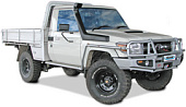 Шноркель Toyota Landcruiser 71-79 с 3/2007 с мотором 1VD-FTV 4.5L-V8, турбодизель, правая сторона.
