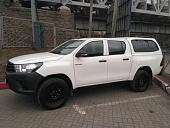 Кунг для Toyota Hilux REVO (2015+) V2 раздвижные боковые стекла