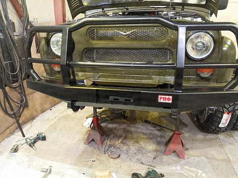 UAZ Hunter (оливковый, экспедиционный) — фото 4 работ в Custom's Tuning, Тюмень