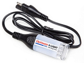 Индикатор заряда АКБ и системы заряда + светодиодный фонарь 12V. SAE