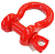Шакл 3/4" (КРАСНЫЙ), нагрузка 4 т.
