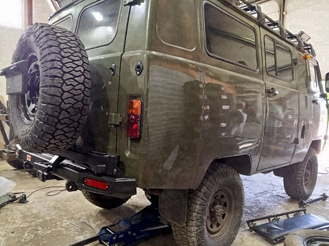 UAZ Буханка (оливковая) — фото 15 работ в Custom's Tuning, Тюмень