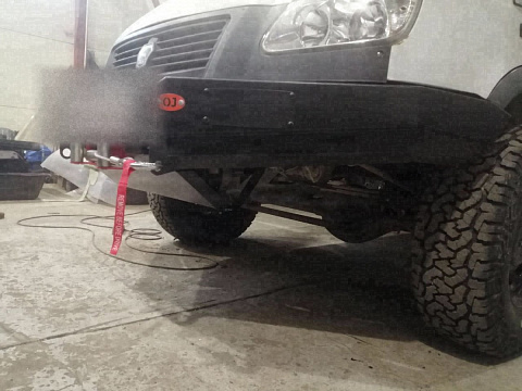 Силовой бампер с лебёдкой и защита снизу ГАЗ Соболь 4×4 — Custom's Tuning, Тюмень