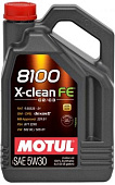 Масло моторное 5w30 син. X-Clean FE 8100 4л 