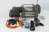 Лебедка электрическая 12V Electric Winch 6000lbs / 2722 кг SC6.0 моноблок соленойдов стальной трос