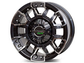 Диск PDW BLACKOUT (6024/01) 8.0x15/5x139.7 D 108.2 ET 0