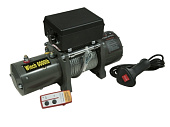Лебедка электрическая с синтетическим тросом  6000lbs/3000kg 12v  Winch (3 контакта) трос 8мм*18м